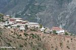 Tibetan village on the road from Deqin to Shangri-la