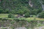 Stone homes in southwestern Tibet - northeaster Yunnan