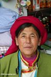 Tibetan woman in the Deqin market