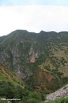 Red and gray cliffs in Yunnan