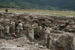 Excavating a archeological site in China