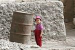 Little Tajik girl in Kusrap