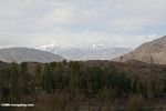 Snow-capped mountains near Tashkurgan