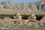 Tajik tombs seen from the Karakoram Highway