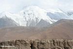 Snow-capped peaks in the Pamir Mountains