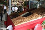 Nuts at the central bazaar in Kashgar