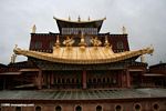 Golden roof at Sumtsanlang monastery