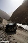 4x4 vehicle on road to Datong
