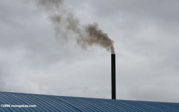 Smokestack in China, Gewächshausgasemissionen