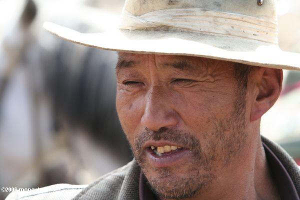 Tibetanischer Cowboy