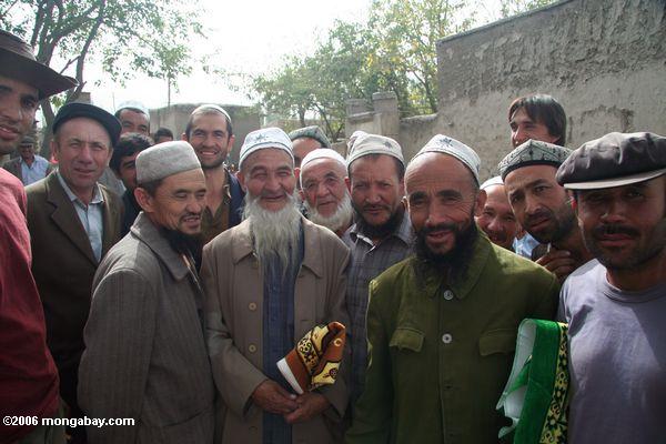 Moslemische Männer in Kusrap