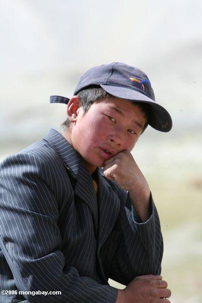 Junger Tajik Mann