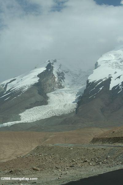 ледники в западной части Китая