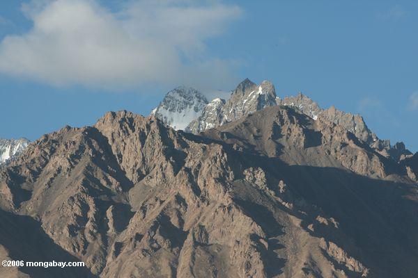 горный пик вблизи tashkurgan