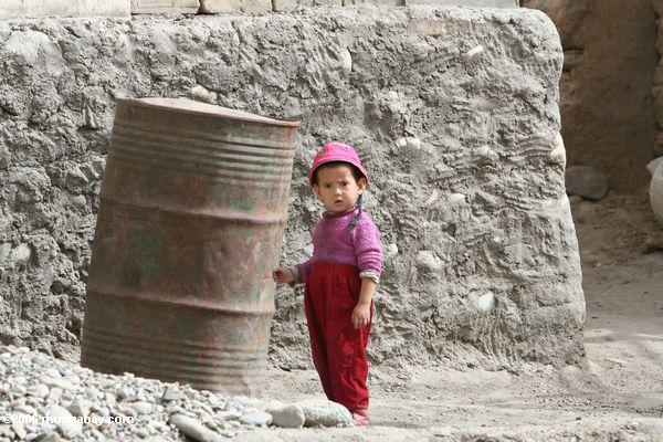 Wenig Tajik Mädchen in Kusrap