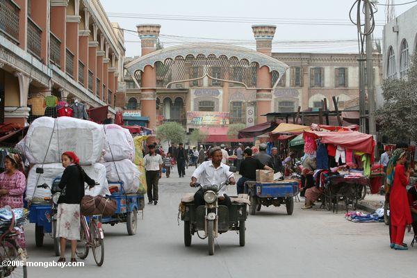 Kashgar zentraler Markt