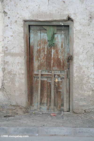 Tür in Tashkorgan