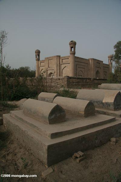 Gräber am Grab der Yarkand Könige in Yarkand