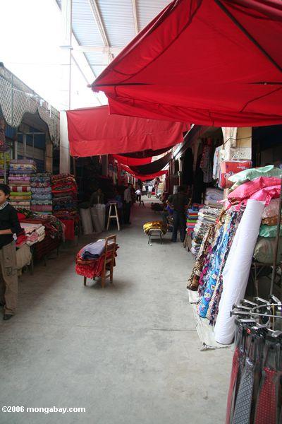 базаре в Кашгаре