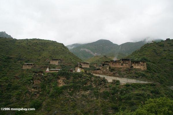 Tibetanische Häuser