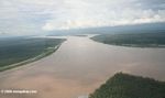 Aerial view of the Amazon river [co02-0061]