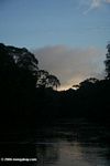 Amacayacu River at sundown