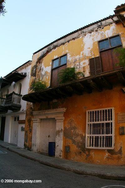 Gebäude in altem Cartagena