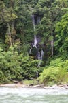 Waterfall at the entrance of Gunung Leuser [sumatra_0157]
