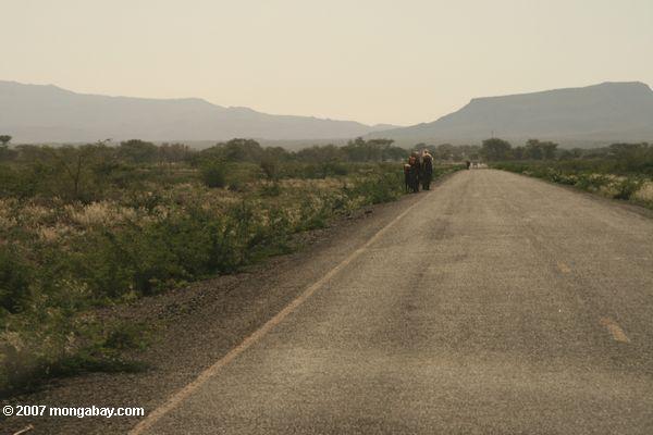 Weg zur Kakuma