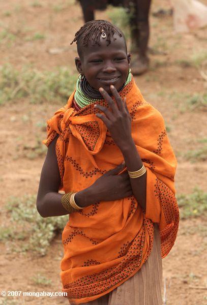 Turkana fille