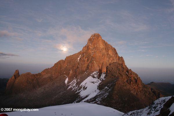 Mt. Kenya à l'aube