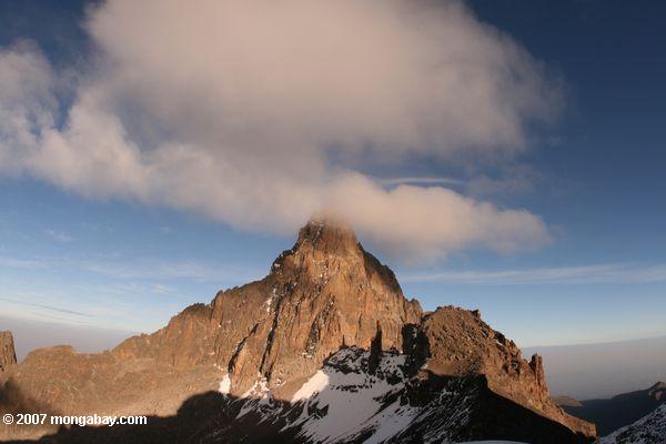 Mt. Kenya en début de matinée