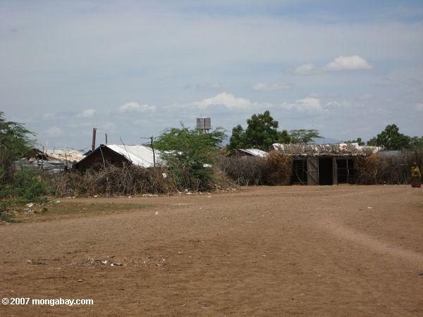 のカクマ難民キャンプのスーダンセクション