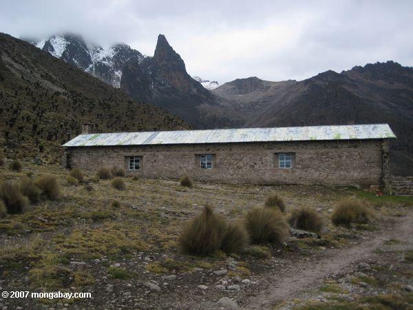 MacKinders Hütte am Mount Kenya
