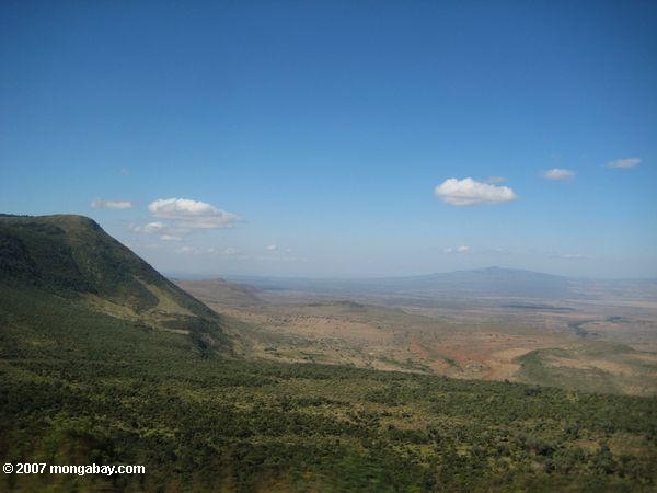 Escarpement de la vallée du Rift