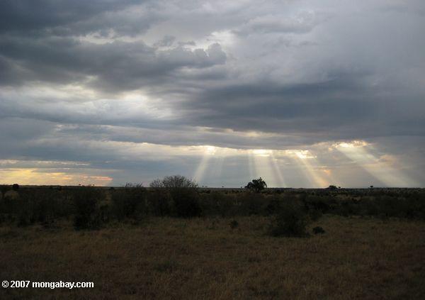 Rayos de sol más de la Mara