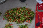 Pile of chili peppers