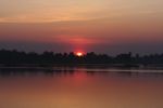 Sunrise over the Mekong in the '4000 islands'