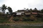 Village on the Nam Tha river