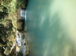 Milky turqoise waters of Khoang Sy Waterfall