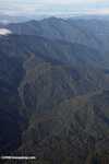 Rugged forest mountains of Borneo -- borneo_2753