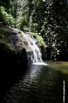 Waterfall in the Bornean rainforest -- borneo_3805