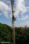 Smithsonian Tropical Research Institute uses a construction crane to conduct tropical forest research in Panama