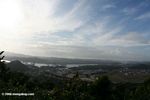 Panoramic view of the Pacific Panama canal zone