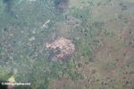 Deforestation in Panama; as seen from an airplane