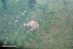 Deforestation in Panama; aerial view