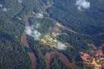 Aerial view of damage wrought by gold mining [suriname_1827]