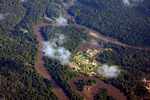 Aerial view of damage wrought by gold mining [suriname_1830]