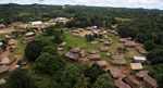 Aerial view of Kwamala village [suriname_2652]