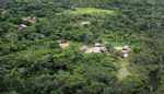 Aerial view of Kwamala village [suriname_2656]